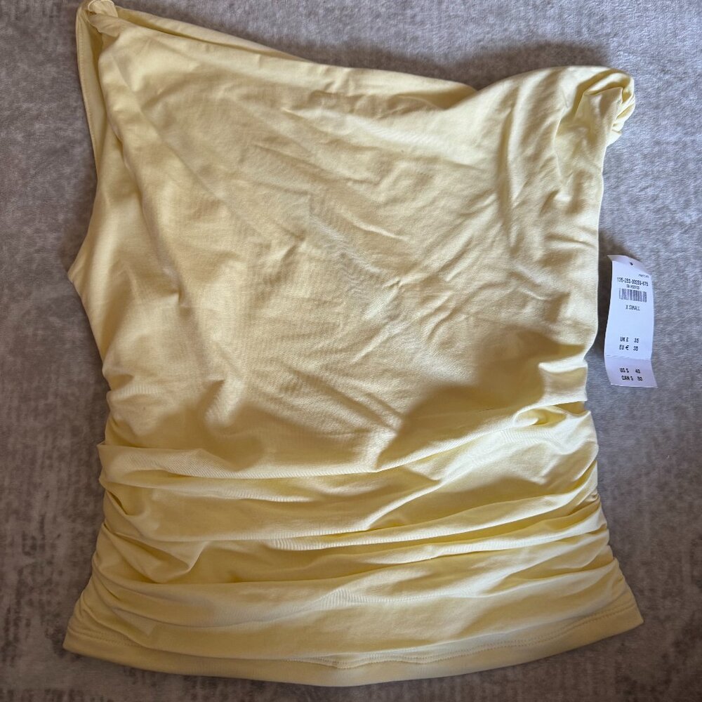 NWF Abercrombie & Fitch Asymmetrical Twist Top